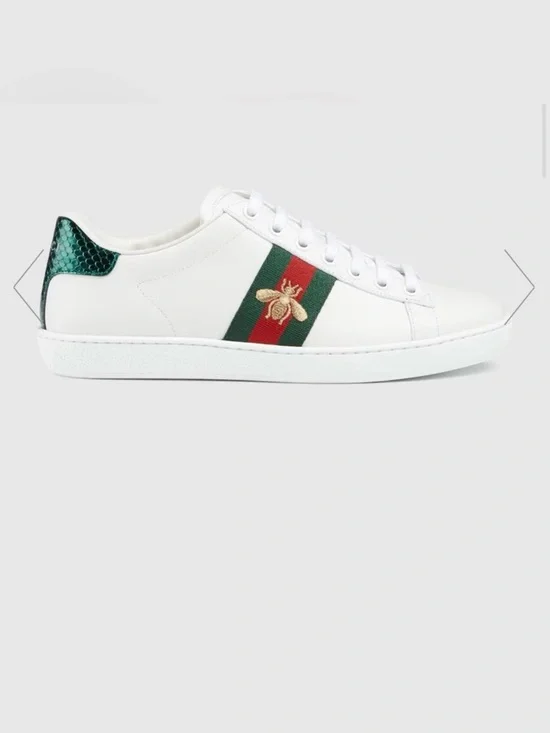 Authentic Gucci Ace Leather Sneaker
Women's size 34.5 (fits 35-35.5) - Picture 2 of 11